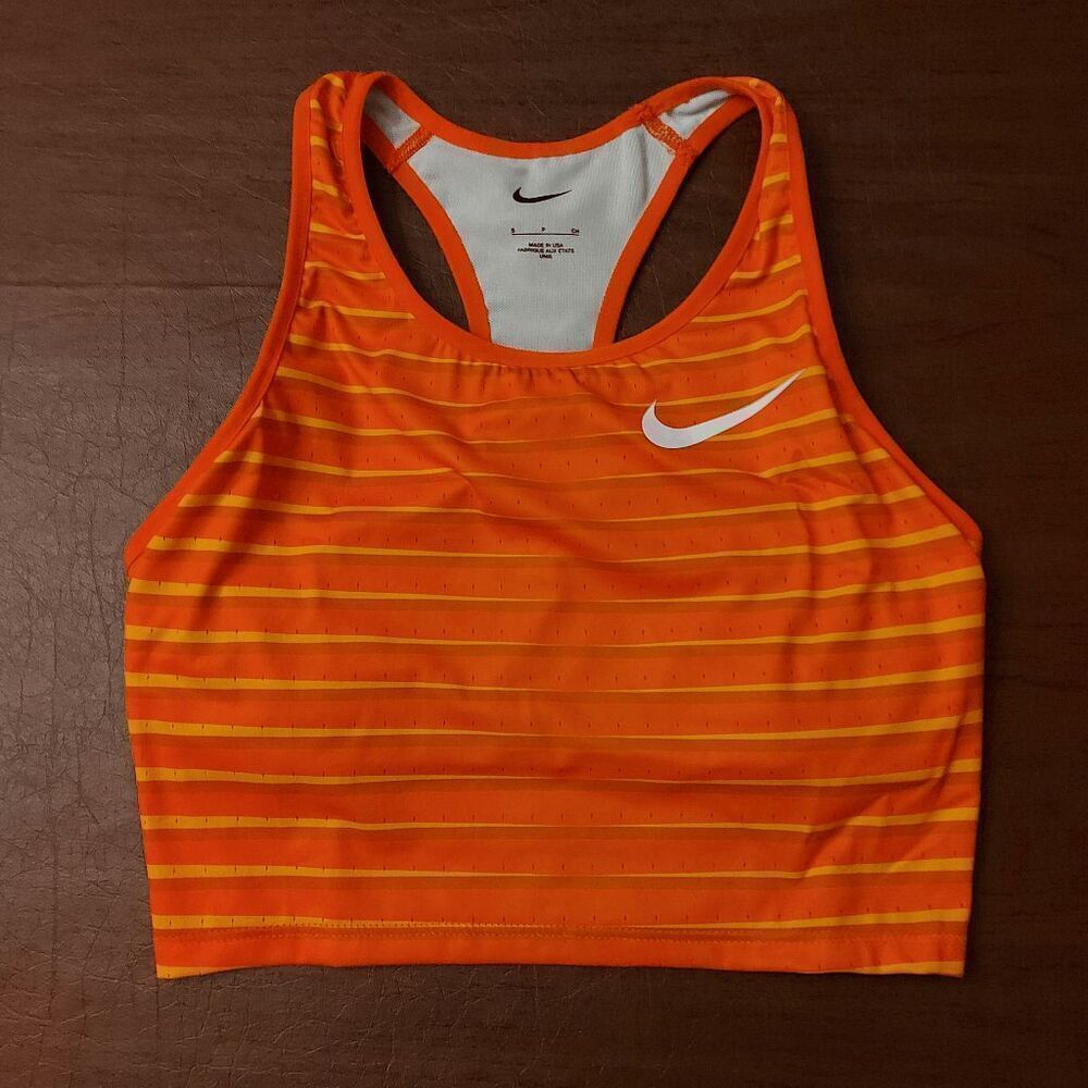 Nike Pro Elite Official Olympics Track & Field Top Made In USA Women's S CW2581
